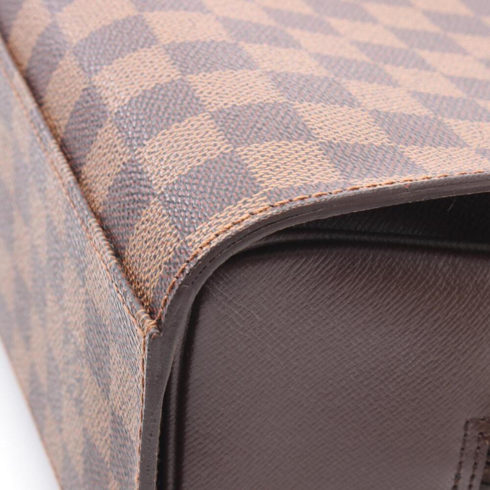 Louis Vuitton Triana Handbag, Coated Canvas and Leather, Damier Pattern, Wome... - Picture 8 of 10